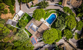 Spacieuse villa avec vue sur la mer et logement d'invités indépendant à vendre à El Madroñal en Benahavis - Marbella 786469 