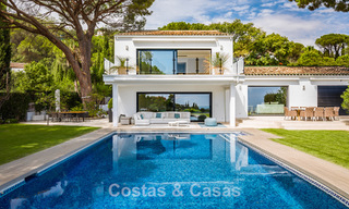 Spacieuse villa avec vue sur la mer et logement d'invités indépendant à vendre à El Madroñal en Benahavis - Marbella 786472 