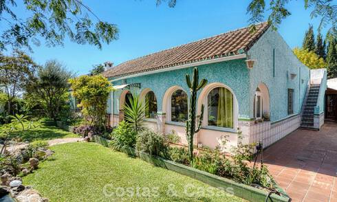 Maison unique et spacieuse de plain-pied offrant de nombreuses possibilités, située en plein cœur de Marbella 786517