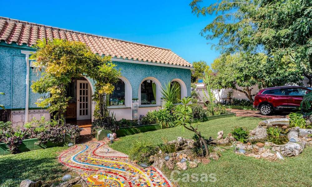 Maison unique et spacieuse de plain-pied offrant de nombreuses possibilités, située en plein cœur de Marbella 786521