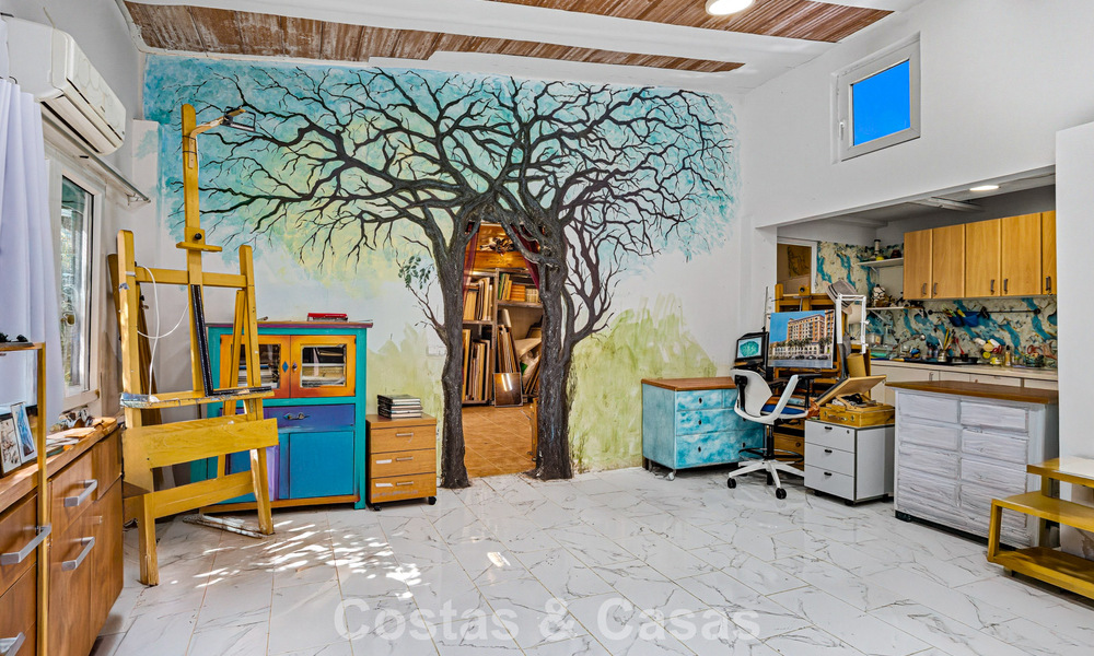 Maison unique et spacieuse de plain-pied offrant de nombreuses possibilités, située en plein cœur de Marbella 786527