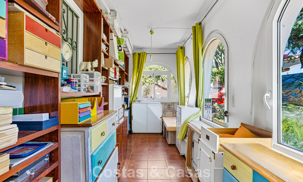 Maison unique et spacieuse de plain-pied offrant de nombreuses possibilités, située en plein cœur de Marbella 786530