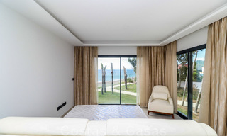 Maison moderniste, prête à emménager, avec vue sur la mer, à vendre, à quelques minutes à pied du centre-ville d'Estepona 786350 