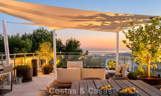 Maison de luxe moderniste, prête à emménager, avec piscine privée, à vendre à Sierra Blanca, sur le Golden Mile de Marbella 786641 