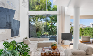 Maison de luxe moderniste, prête à emménager, avec piscine privée, à vendre à Sierra Blanca, sur le Golden Mile de Marbella 786645 