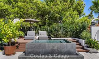 Maison de luxe moderniste, prête à emménager, avec piscine privée, à vendre à Sierra Blanca, sur le Golden Mile de Marbella 786654 