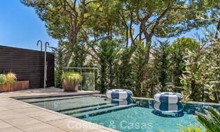 Maison de luxe moderniste, prête à emménager, avec piscine privée, à vendre à Sierra Blanca, sur le Golden Mile de Marbella 786660 