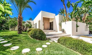 Villa de luxe moderniste de plain-pied à vendre à quelques pas de la plage, à l'est du centre de Marbella 786769 
