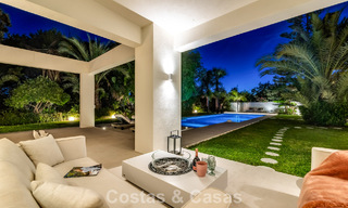 Villa de luxe moderniste de plain-pied à vendre à quelques pas de la plage, à l'est du centre de Marbella 786777 