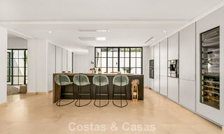 Villa de luxe moderniste de plain-pied à vendre à quelques pas de la plage, à l'est du centre de Marbella 786782 