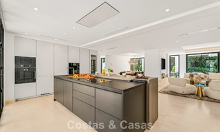 Villa de luxe moderniste de plain-pied à vendre à quelques pas de la plage, à l'est du centre de Marbella 786783 