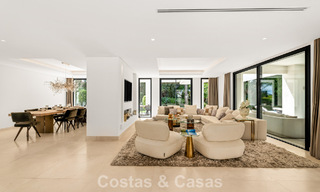 Villa de luxe moderniste de plain-pied à vendre à quelques pas de la plage, à l'est du centre de Marbella 786784 