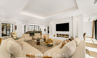 Villa de luxe moderniste de plain-pied à vendre à quelques pas de la plage, à l'est du centre de Marbella 786786 
