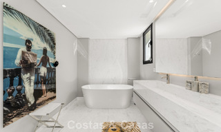 Villa de luxe moderniste de plain-pied à vendre à quelques pas de la plage, à l'est du centre de Marbella 786795 