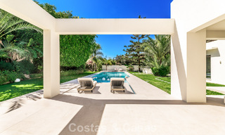 Villa de luxe moderniste de plain-pied à vendre à quelques pas de la plage, à l'est du centre de Marbella 786797 