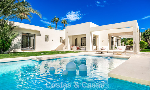 Villa de luxe moderniste de plain-pied à vendre à quelques pas de la plage, à l'est du centre de Marbella 786798