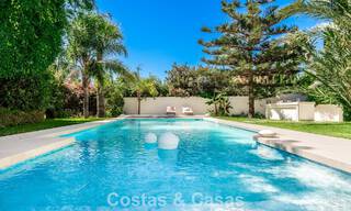 Villa de luxe moderniste de plain-pied à vendre à quelques pas de la plage, à l'est du centre de Marbella 786799 