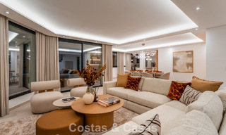 Villa luxueusement rénovée avec vue mer à vendre sur le Golden Mile de Marbella 786890 