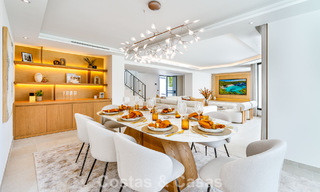 Villa luxueusement rénovée avec vue mer à vendre sur le Golden Mile de Marbella 786895 