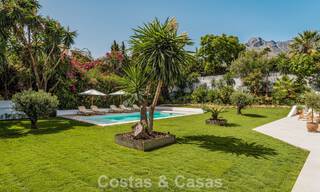 Villa luxueusement rénovée avec vue mer à vendre sur le Golden Mile de Marbella 786900 