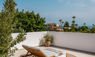 Villa luxueusement rénovée avec vue mer à vendre sur le Golden Mile de Marbella 786915 