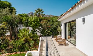Villa luxueusement rénovée avec vue mer à vendre sur le Golden Mile de Marbella 786924 