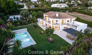 Villa luxueusement rénovée avec vue mer à vendre sur le Golden Mile de Marbella 786937 