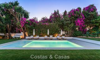 Villa luxueusement rénovée avec vue mer à vendre sur le Golden Mile de Marbella 786939 