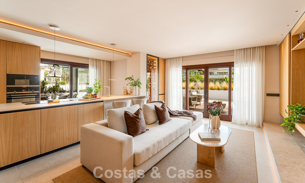 Penthouse contemporain en duplex à vendre dans une résidence sécurisée sur le prestigieux Golden Mile de Marbella 786967