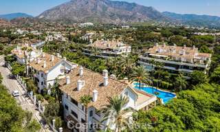 Penthouse contemporain en duplex à vendre dans une résidence sécurisée sur le prestigieux Golden Mile de Marbella 786971 