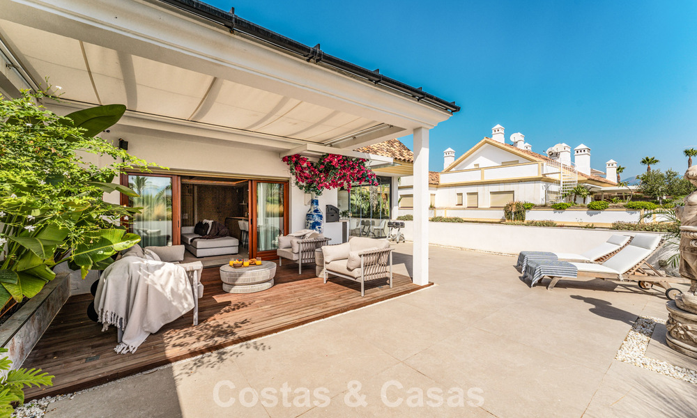 Penthouse contemporain en duplex à vendre dans une résidence sécurisée sur le prestigieux Golden Mile de Marbella 786973