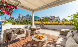 Penthouse contemporain en duplex à vendre dans une résidence sécurisée sur le prestigieux Golden Mile de Marbella 786979 