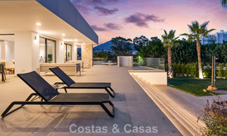 Villa de luxe méditerranéenne moderne à vendre, proche des commodités à Guadalmina et San Pedro, Marbella 786844 