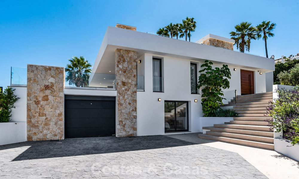 Villa de luxe méditerranéenne moderne à vendre, proche des commodités à Guadalmina et San Pedro, Marbella 786877