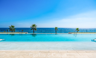 Appartement de prestige avec vue sur la mer, à vendre, en bord de mer sur le New Golden Mile, entre Marbella et Estepona 786946 