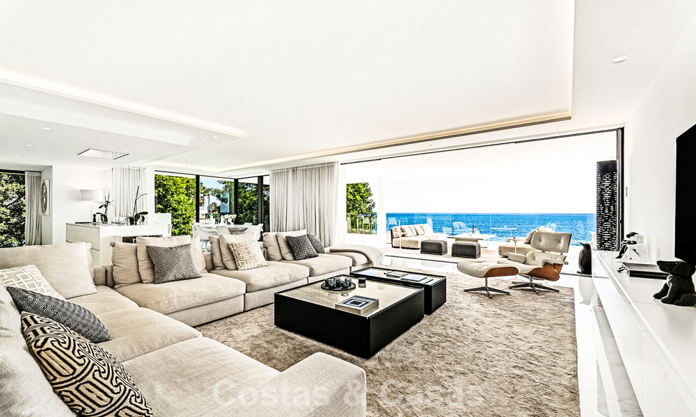 Appartement de prestige avec vue sur la mer, à vendre, en bord de mer sur le New Golden Mile, entre Marbella et Estepona 786948