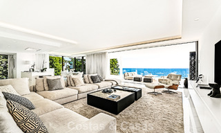 Appartement de prestige avec vue sur la mer, à vendre, en bord de mer sur le New Golden Mile, entre Marbella et Estepona 786948 