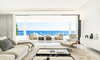 Appartement de prestige avec vue sur la mer, à vendre, en bord de mer sur le New Golden Mile, entre Marbella et Estepona 786951 