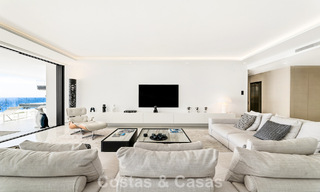 Appartement de prestige avec vue sur la mer, à vendre, en bord de mer sur le New Golden Mile, entre Marbella et Estepona 786957 