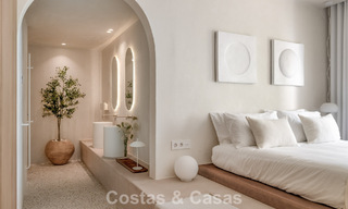 Penthouse contemporain rénové avec piscine privée et vue panoramique sur la mer à vendre sur le Golden Mile de Marbella 787003 