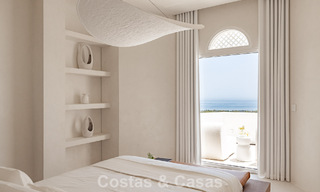 Penthouse contemporain rénové avec piscine privée et vue panoramique sur la mer à vendre sur le Golden Mile de Marbella 787015 