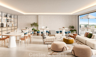 Lancement ! Appartements innovants sur plan à vendre avec vue sur la mer dans les collines de Marbella Est 787031 