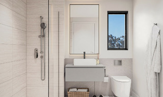 Lancement ! Appartements innovants sur plan à vendre avec vue sur la mer dans les collines de Marbella Est 787034 