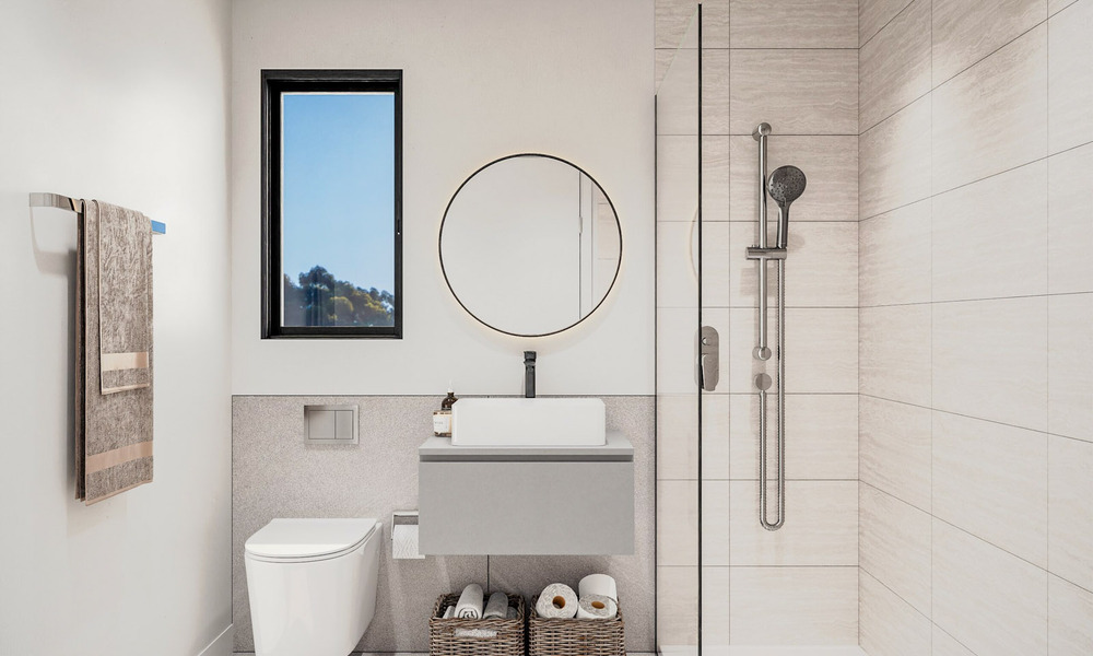 Lancement ! Appartements innovants sur plan à vendre avec vue sur la mer dans les collines de Marbella Est 787035