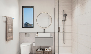 Lancement ! Appartements innovants sur plan à vendre avec vue sur la mer dans les collines de Marbella Est 787035 