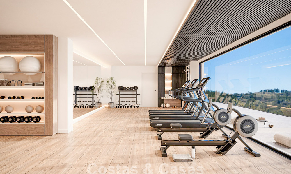 Lancement ! Appartements innovants sur plan à vendre avec vue sur la mer dans les collines de Marbella Est 787037