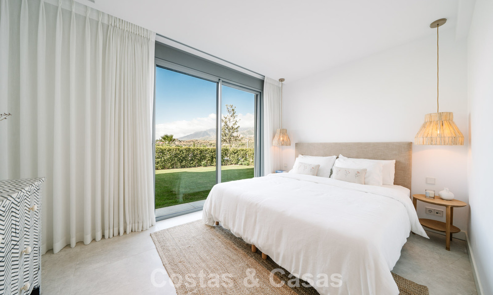 Appartement moderne de 4 chambres, prêt à emménager, à vendre dans un complexe de luxe à l'est du centre de Marbella 787078