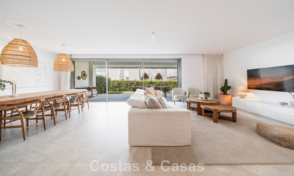Appartement moderne de 4 chambres, prêt à emménager, à vendre dans un complexe de luxe à l'est du centre de Marbella 787091