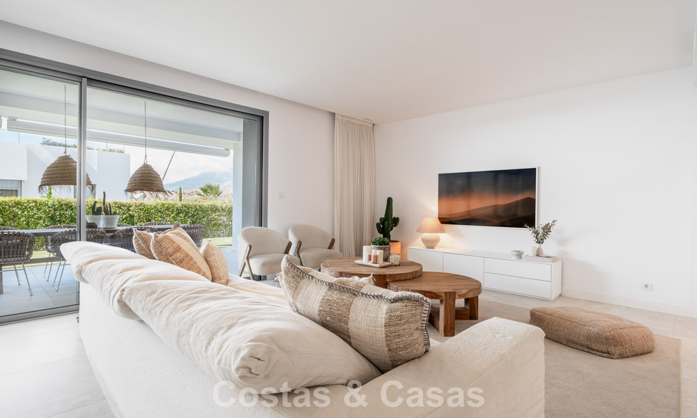 Appartement moderne de 4 chambres, prêt à emménager, à vendre dans un complexe de luxe à l'est du centre de Marbella 787115