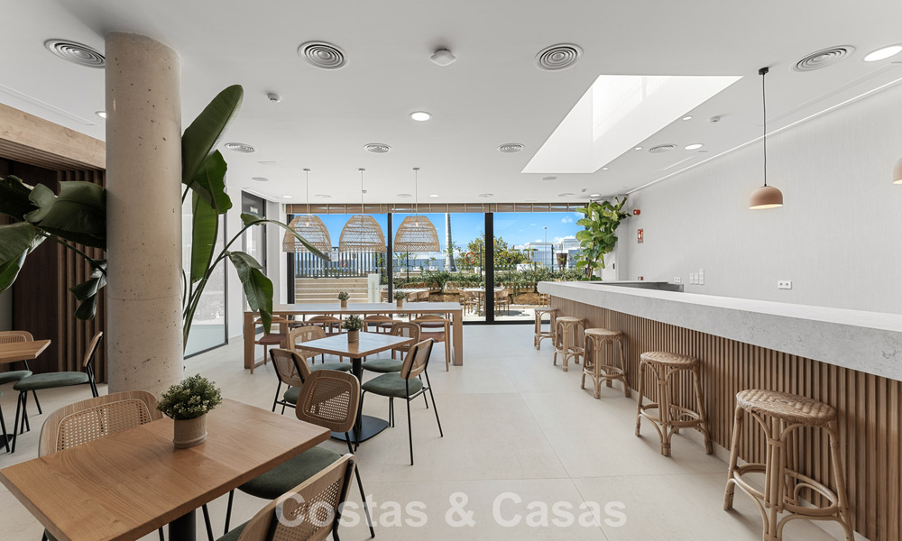 Appartement moderne de 4 chambres, prêt à emménager, à vendre dans un complexe de luxe à l'est du centre de Marbella 797847